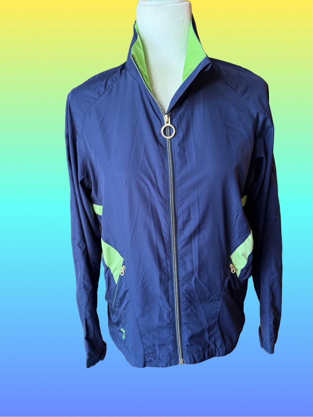 Tail Tech Full-Zip Athletic Windbreaker Jacket - MINT CONDITION